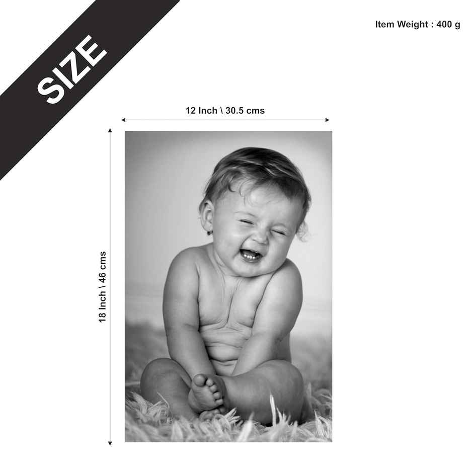 Paper Plane Design Cute Baby Posters | | 12 x 18 Inch | D30