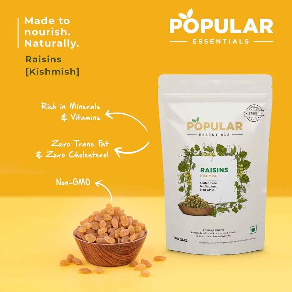 Popular Essentials Dry Grapes/Raisins