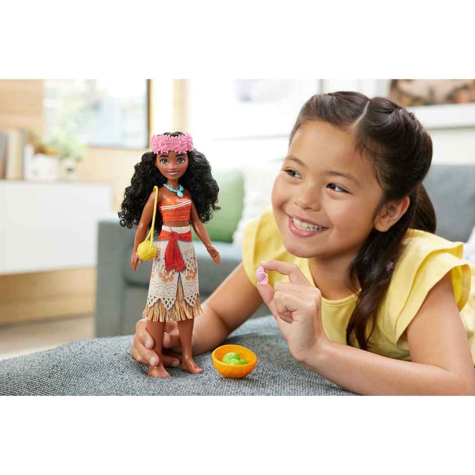Disney Princess Island Adventure Moana Doll, 3Y+, Multicolour
