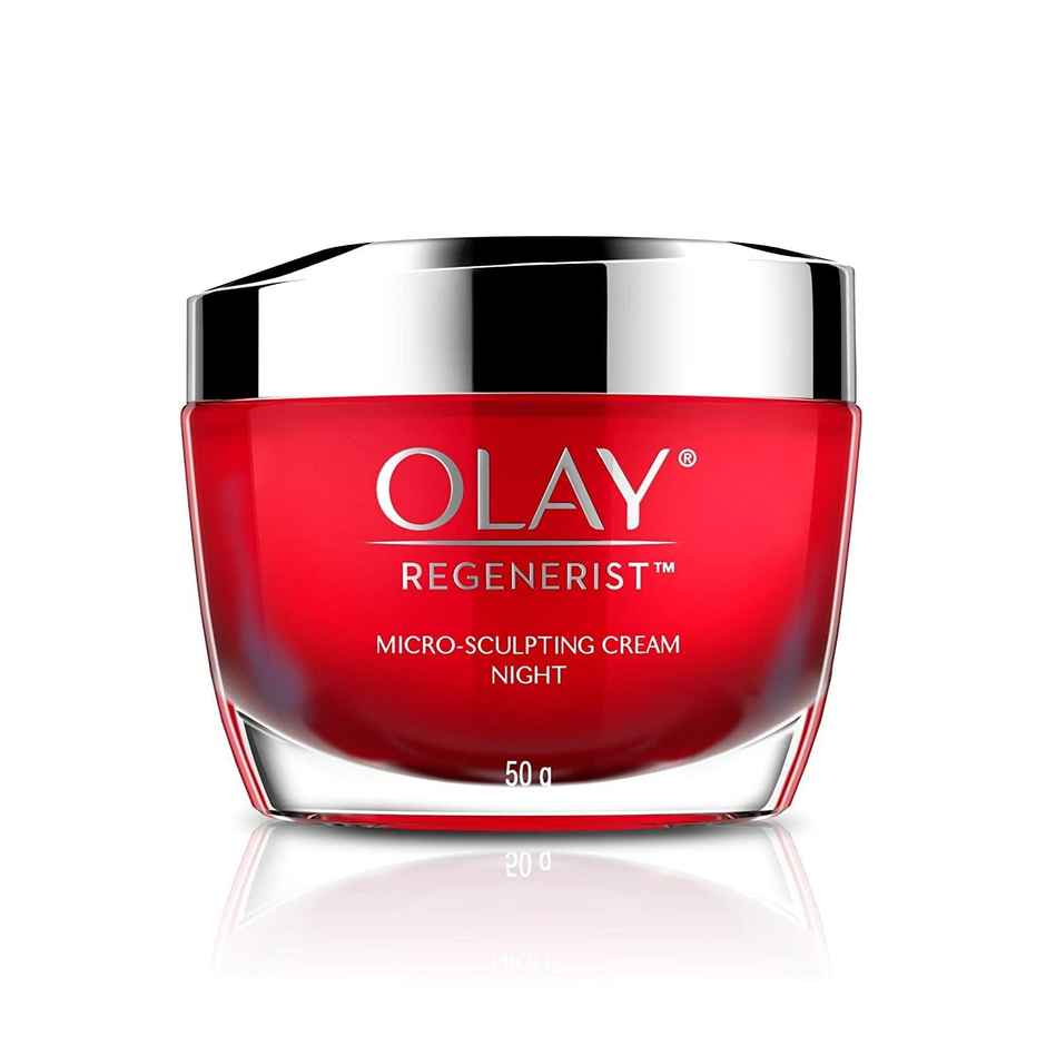 Olay Night Cream: Regenerist Microsculpting Moisturiser