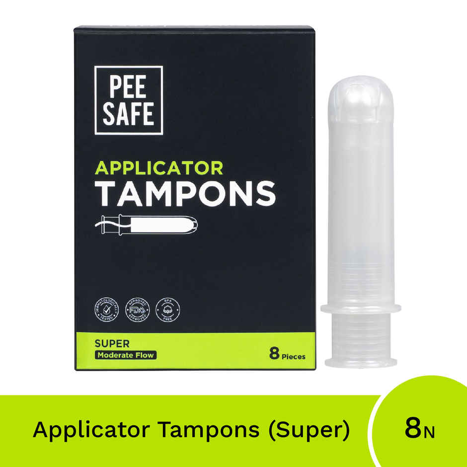Pee Safe Applicator TamponsMedium Flow - Super