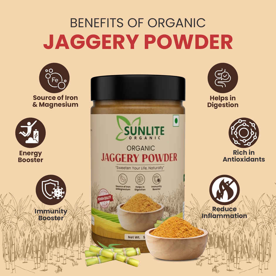 Sunlite Organic Jaggery Powder