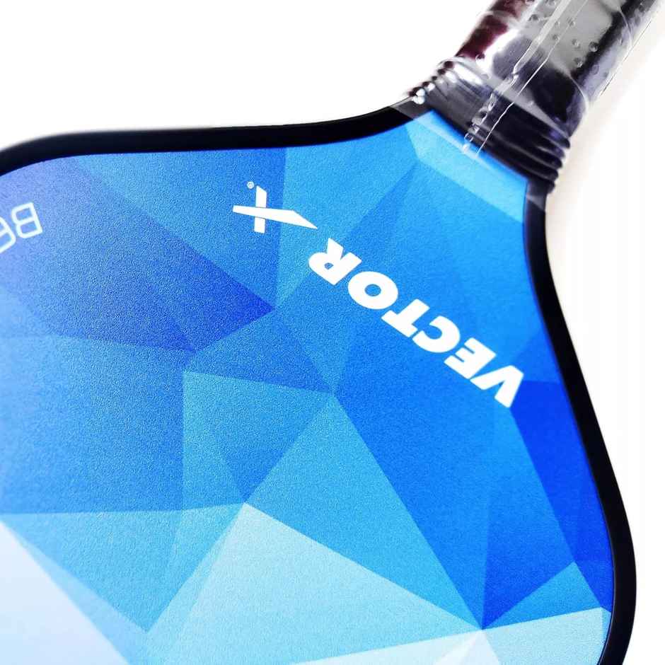 Vector X Beast 13 MM Pickle Bat | Lightweight | Fibre Glass | PP Honeycomb Core Material Paddle