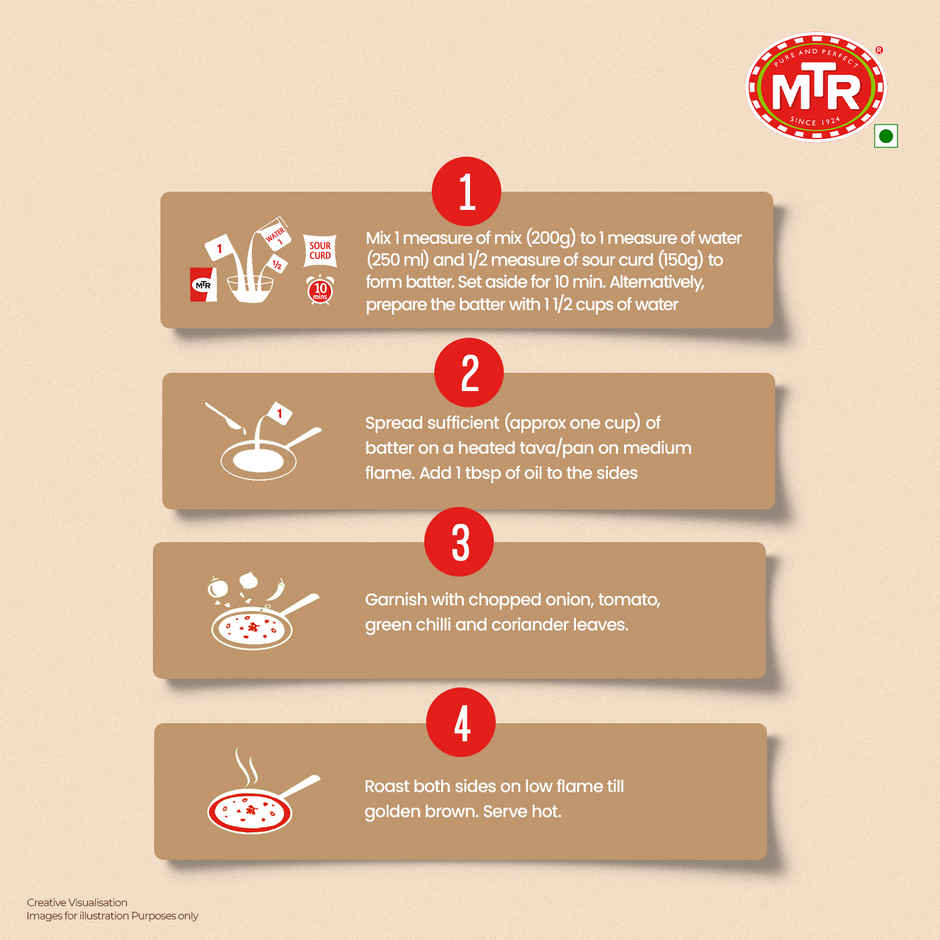 MTR Uttapam Mix | South Indian Breakfast Mix