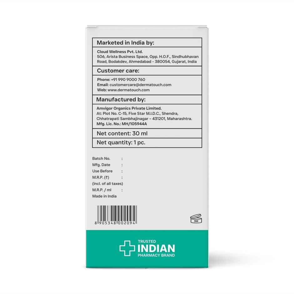 Dermatouch Niacinamide Zinc PCA Face Serum For Acne & Oil Control