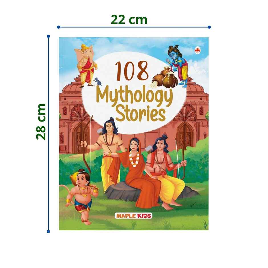 108 Indian Mythology Stories (Illustrated) - Story Book for Kids