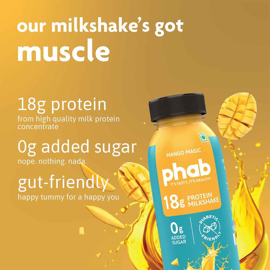 Phab Mango Magic 18g Protein Milkshake