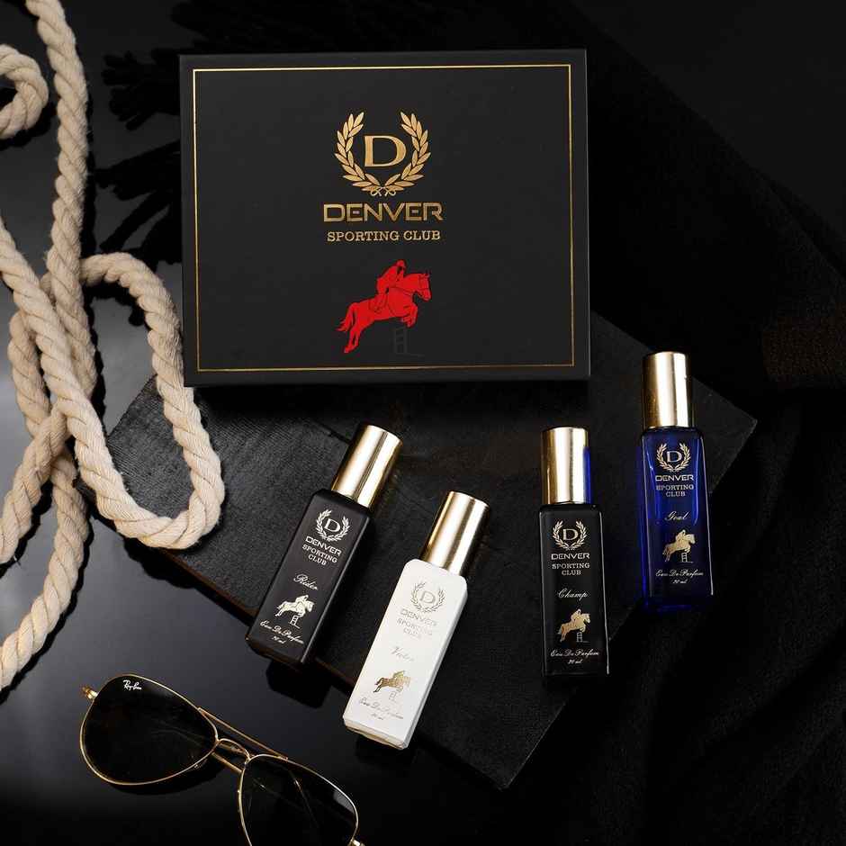 DENVER Sporting Club EDP- SRK's Favorite Luxury Gift Pack Set Eau de Parfum For Men