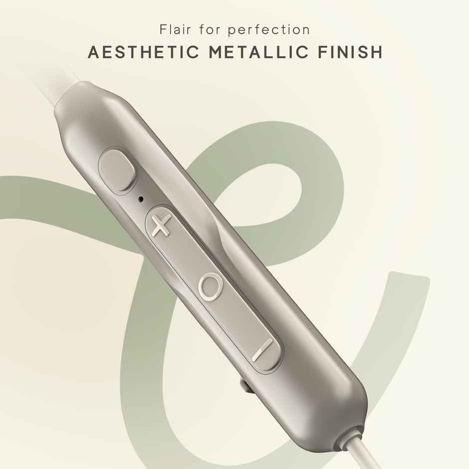 Noise Airwave Pro Bluetooth Wireless Neckband Earphones with Mic - Metallic Green