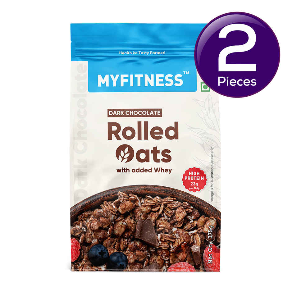 Myfitness Dark Chocolate Oats With Added Whey Combo