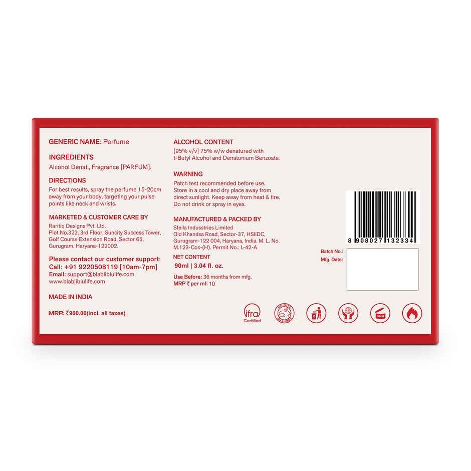 BLA BLI BLU Men Perfume Gift Set | Perfume for Men|Woody & Musky