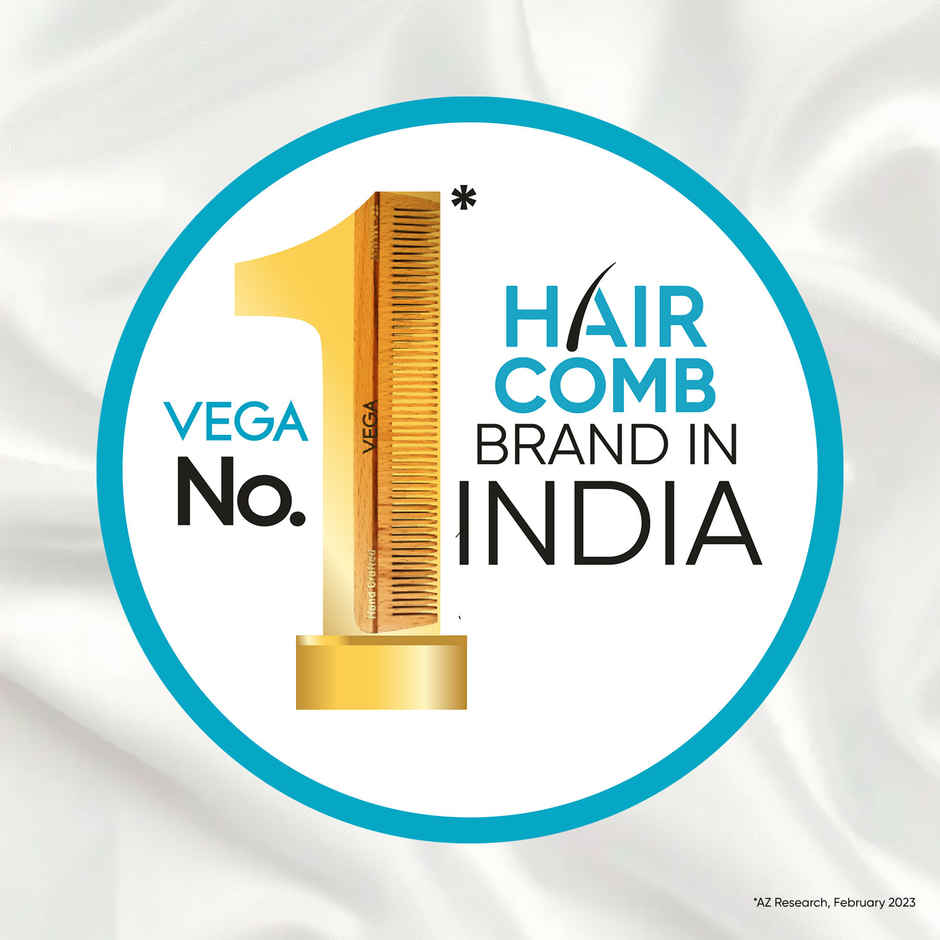 VEGA Pocket Hair Comb for Men and Women, (HMBC-126) | 12.5 X 3 cm