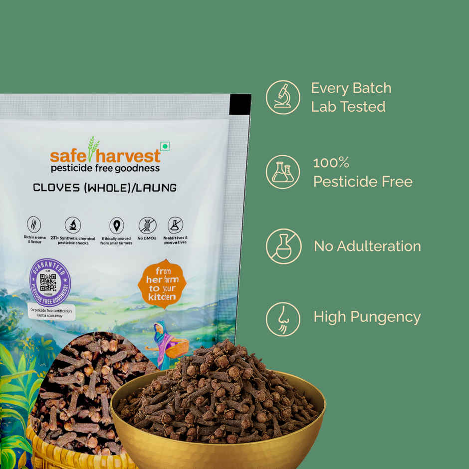 Safe Harvest Pesticide - Free Cloves Whole (Laung)