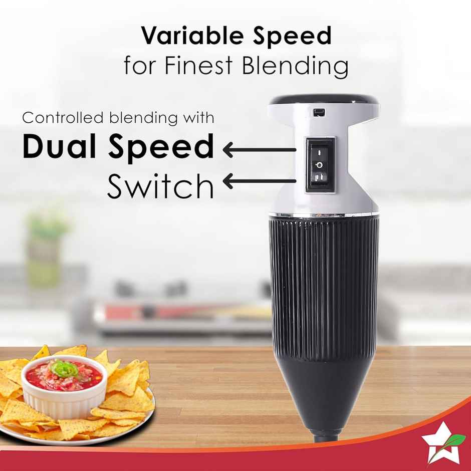 Wonderchef Prima Plus Electric 250 W Hand Blender Portableihot & Cold Blending
