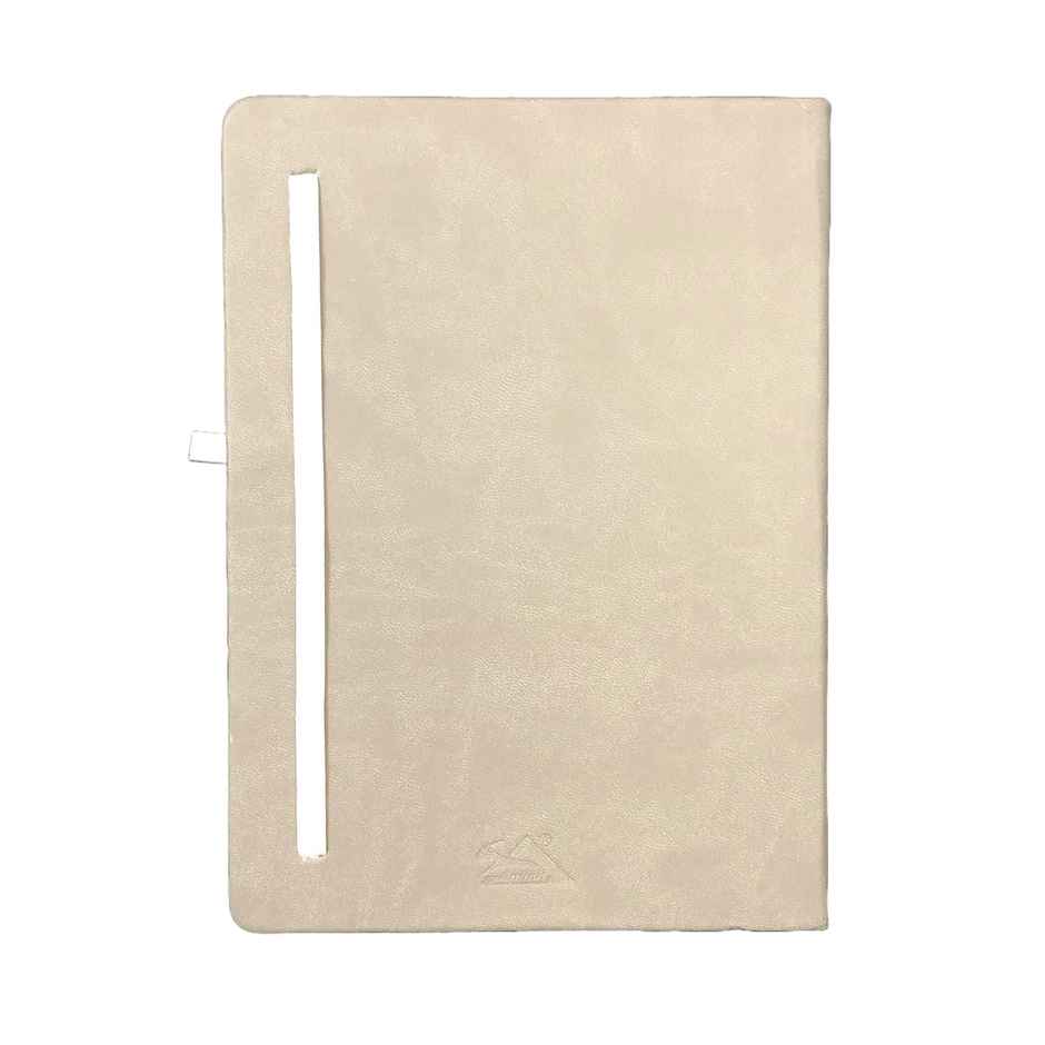 ABK A5 Pu Diary Ruled - 80 Gsm 190 Pages - Grey
