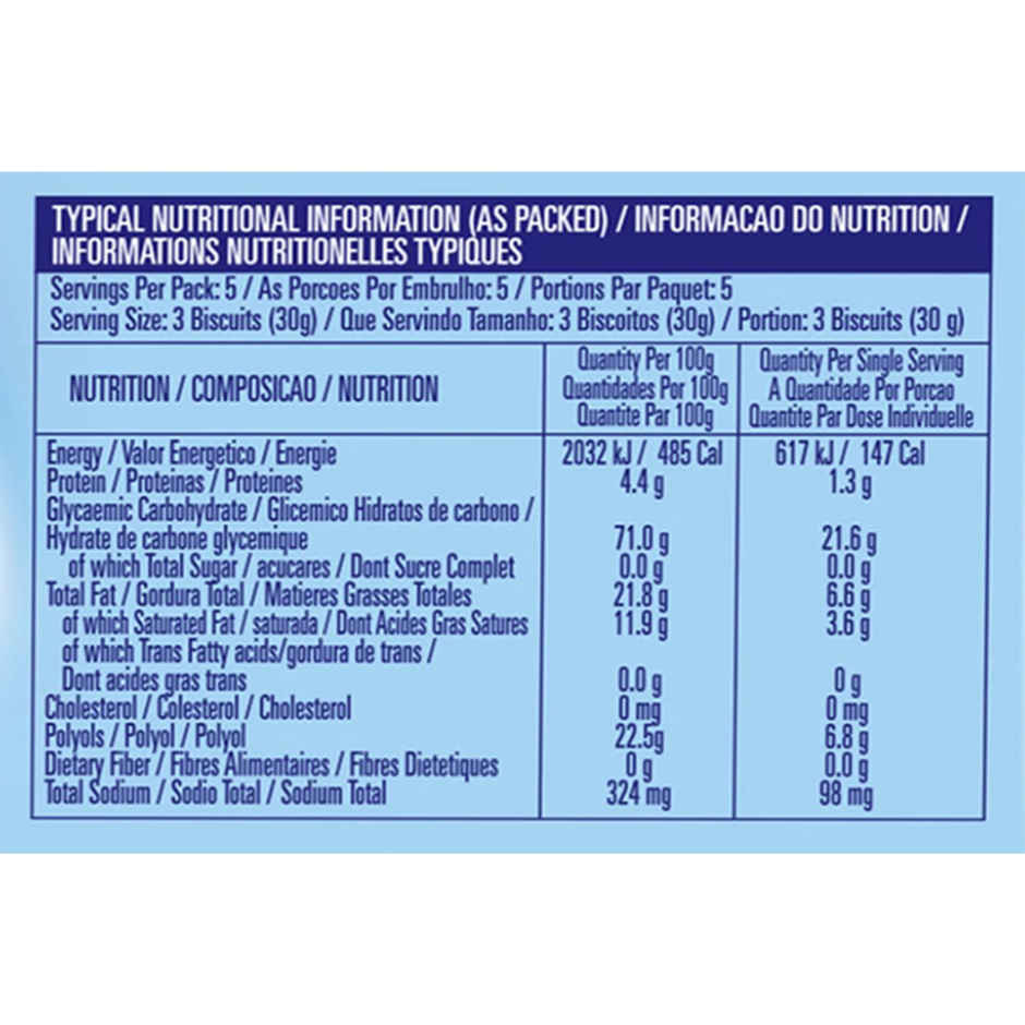 Tiffany Biscuit Sugar Free Orange