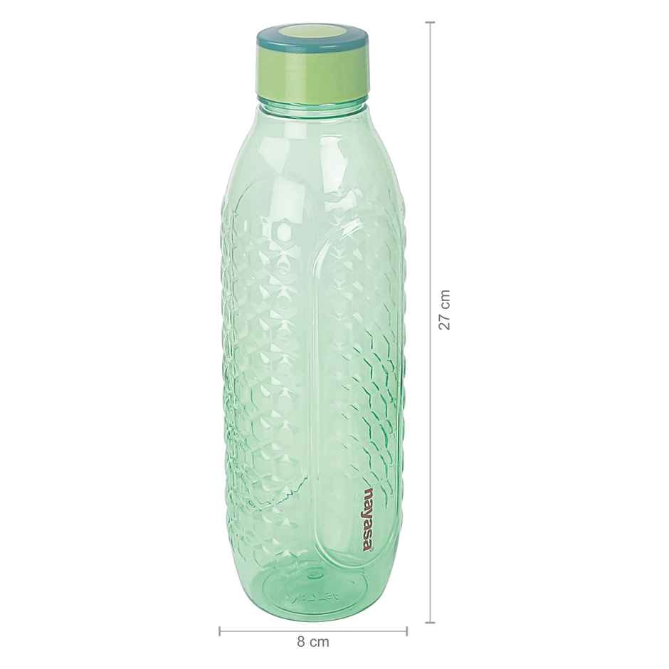 Nayasa Plastic Bently Bottle | Green | 1 L