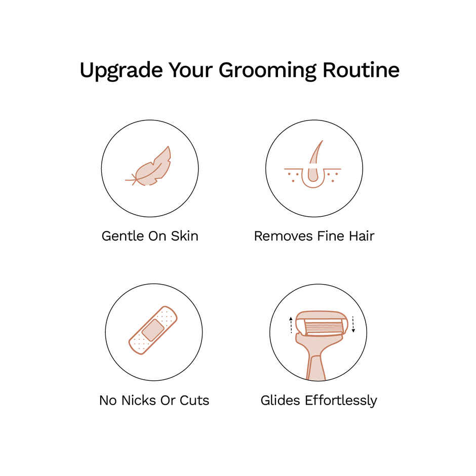 FURR By Pee Safe Reusable Body Razor | Safe & Smooth Shaving for Sensitive Skin