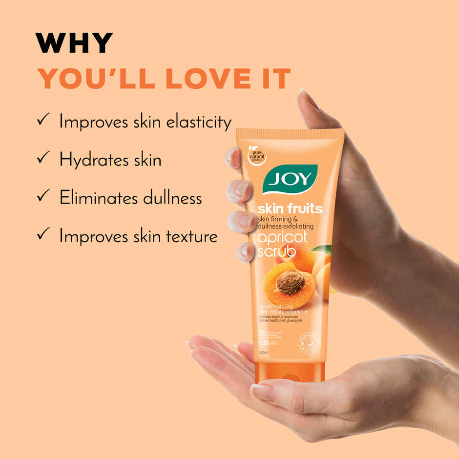 Joy Skin Fruits Gentle Moisturizing Apricot Scrub