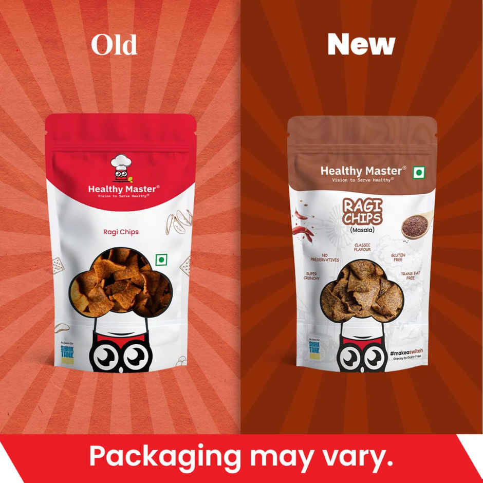 Healthy Master Baked Ragi Chips
