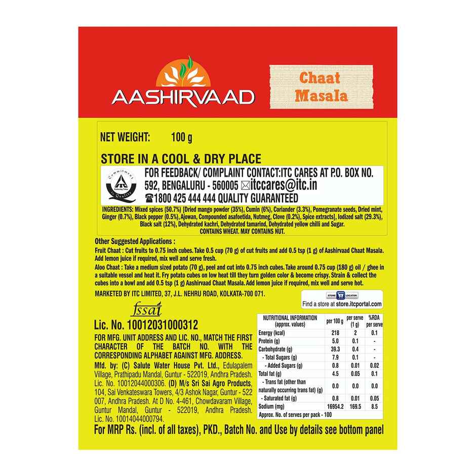 Aashirvaad Chaat Masala