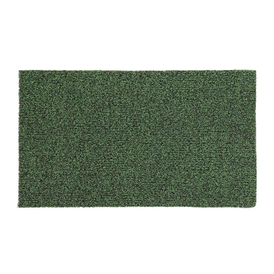 Status Milange Pvc Anti- Skid Noodle Door Mat | 40 x 60 Cm | Green
