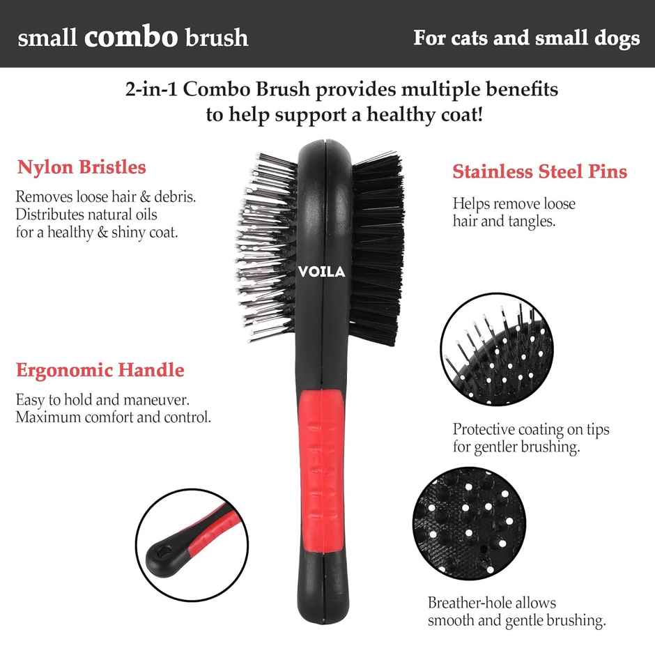 Voila Pet Brush for Dogs & Cats