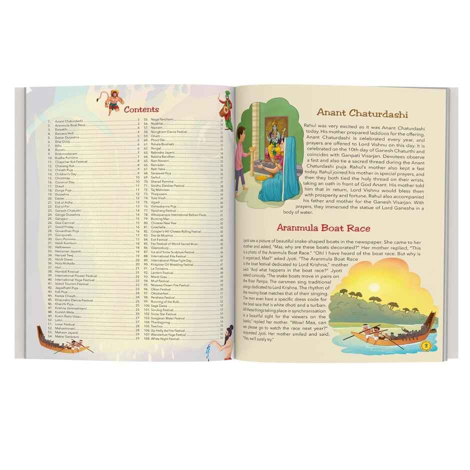 108 Festival Stories for Kids (Illustrated) - Story Book for Kids
