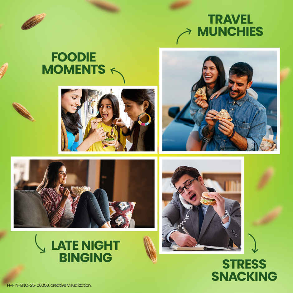 ENO 3 In 1 With Real Jeera, Ajwain & Kala Namak & Power Of ENO Sachets Combo  