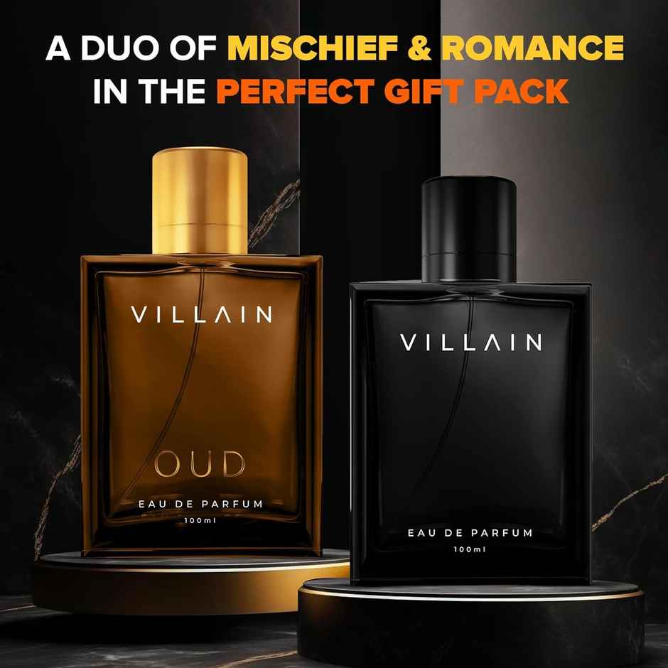 Villain Luxury Villain Date Night Combo Premium Long Lasting Perfume For Men