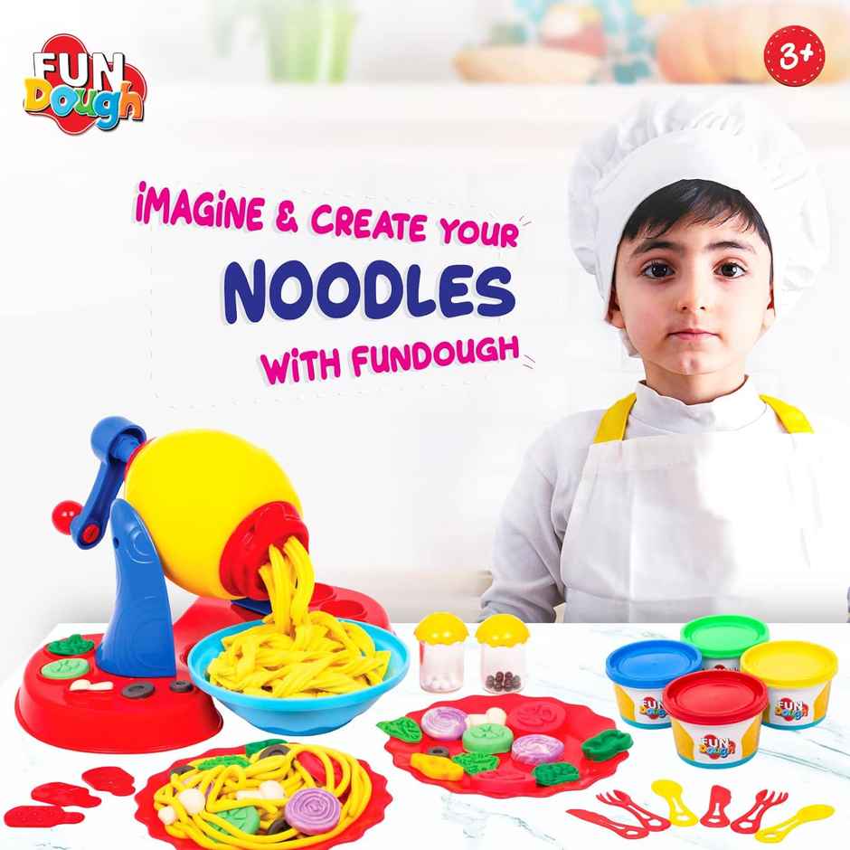 Fundough Noodle Party Playset | Fun Creative Toy