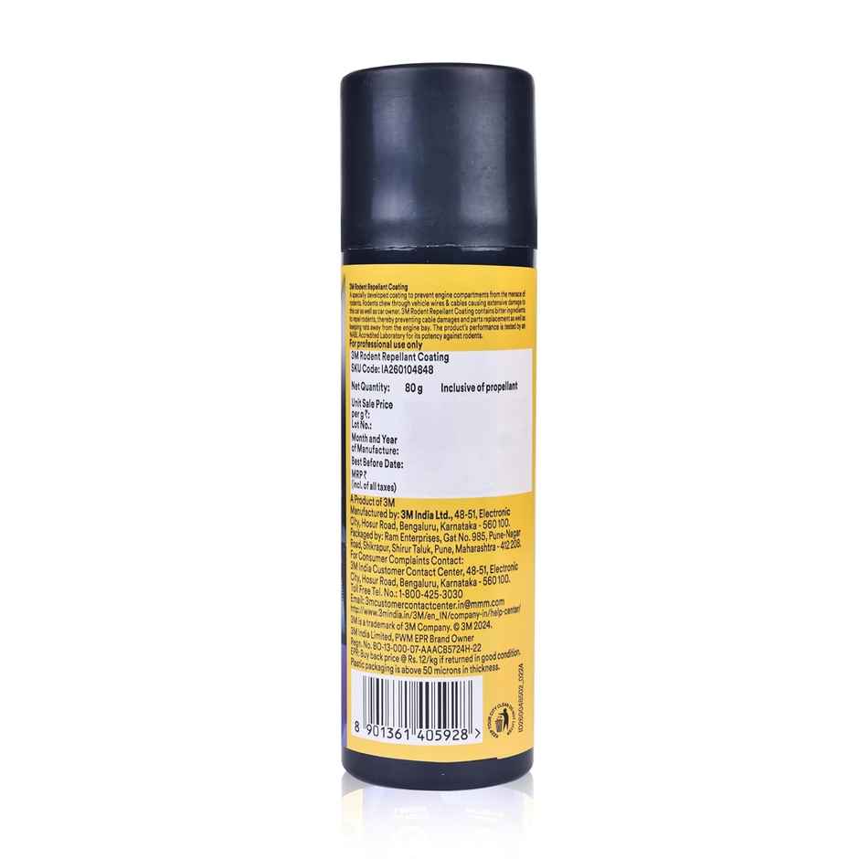 3M Rodent Repellent Coating Spray | Prevents Rat Bites in Engine Parts and Wires