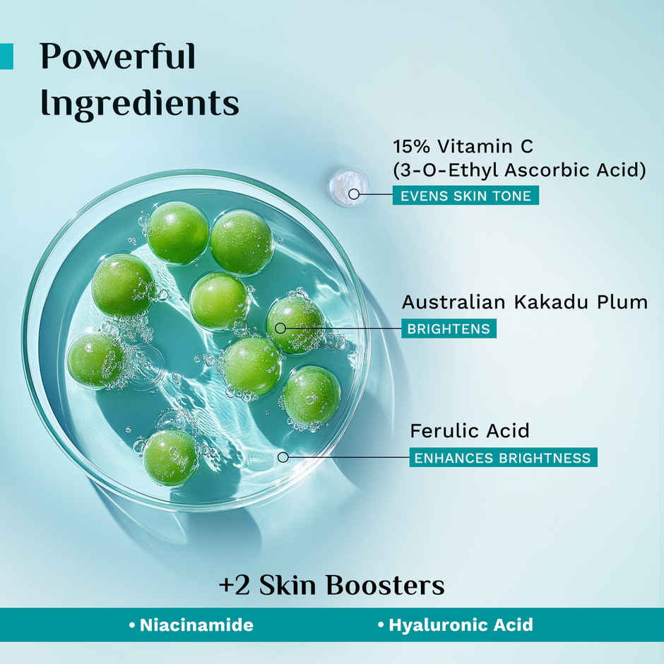 Pilgrim 15% Vitamin C Face Serum For Advanced Brightness