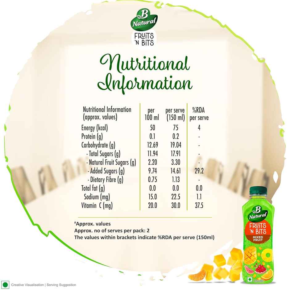 B Natural - Fruits 'N Bits - Mixed Fruit Juice