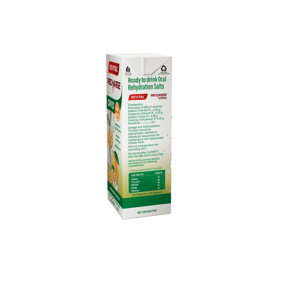Revital Recharge ORS - Nimbu Paani Flavour