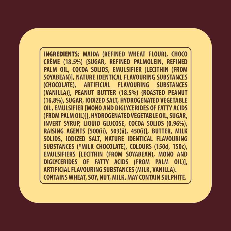 Peanut Butter Choco Dual Fills Biscuit by Sunfeast Dark Fantasy