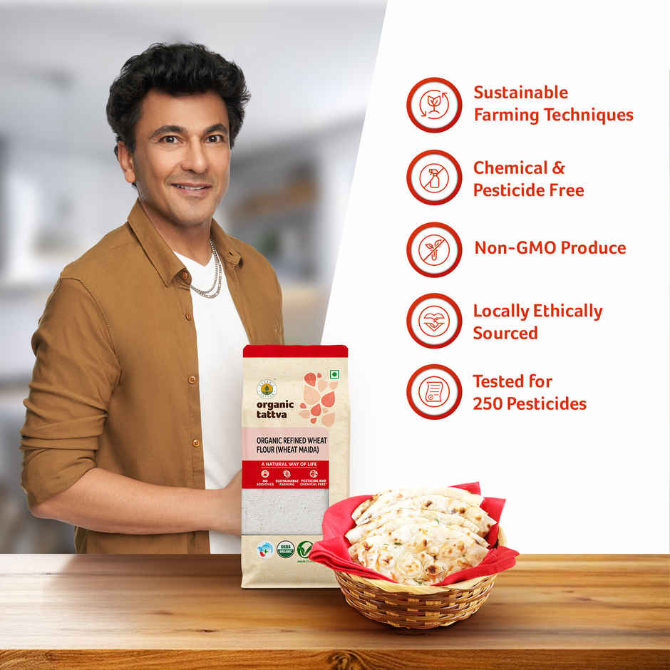 Organic Tattva Wheat Maida Combo