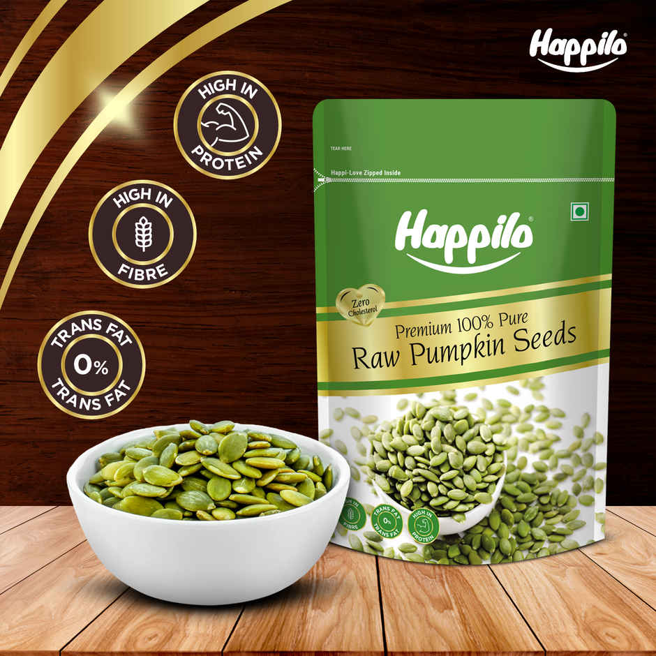 Happilo Premium Natural Pumpkin Seeds|AAA Grade|Dry Fruits