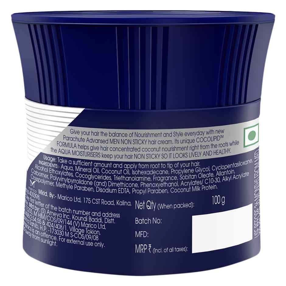 Parachute Advansed Men Hair Cream, Classic