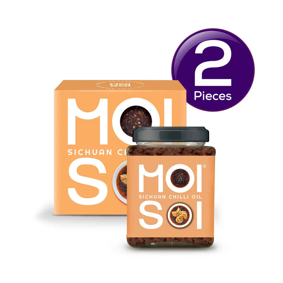 Moi Soi Sichuan Chilli Oil- For Stir Fry Marinade Spread & Dip Combo