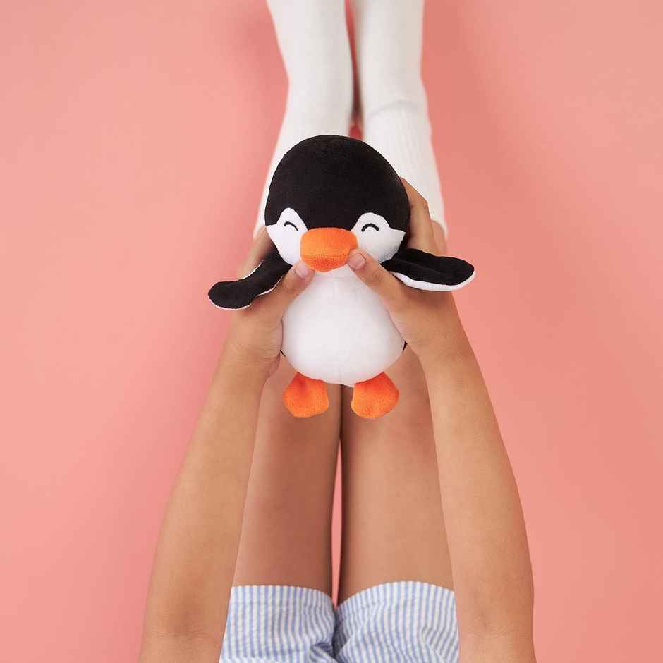 Babique Penguin Plush/Soft Toy for Kids | Super Soft & Safe | Birthday Gift | Black & White | 17 cm