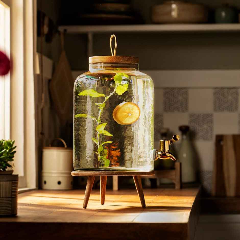 Ellementry Glass Water Dispenser
