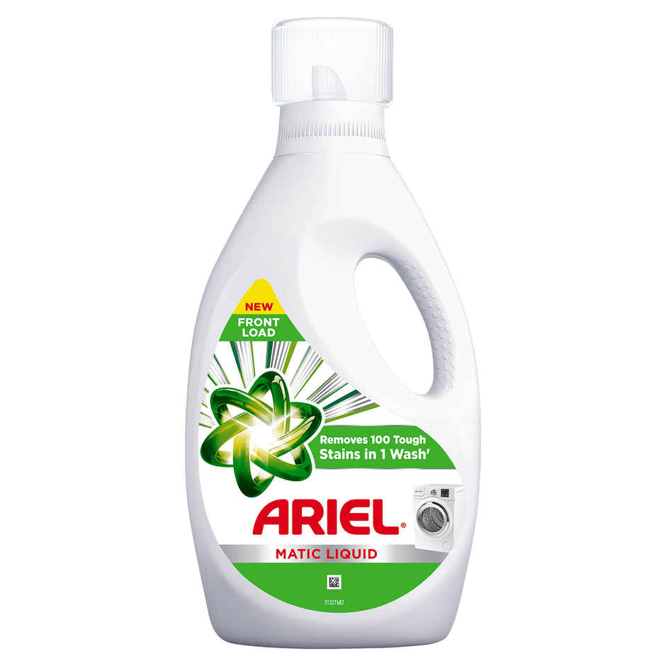 Ariel Matic Liquid Detergent Front Load 1 L & Liquid Detergent Front Load Pouch 2 L Combo