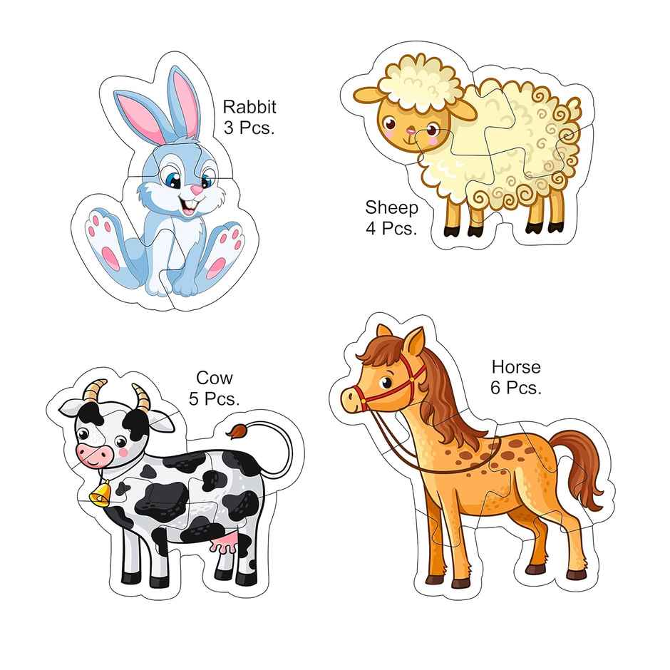 Ratna's Baby Jigsaw Farm Animal