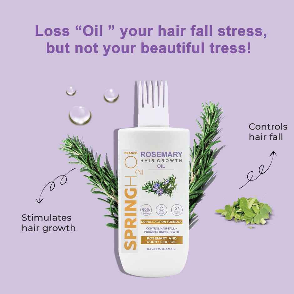 Spring H2O Rosemary Hair Growth Oil