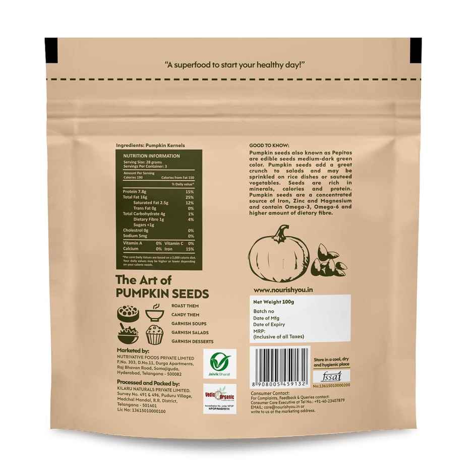 NOURISH YOU Organic Pumpkin Seeds