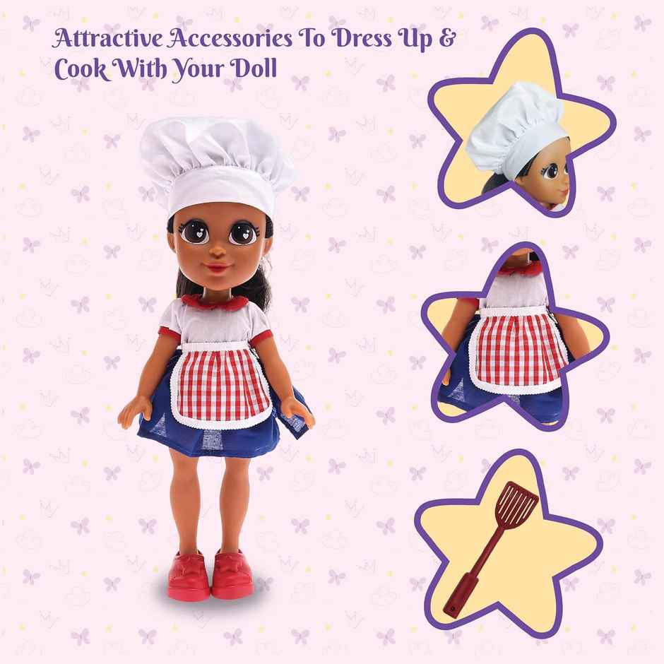 Lil Diva Chef-Gabby, 13" Doll