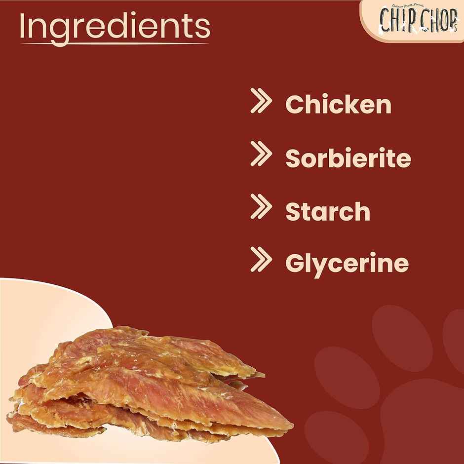 Chip Chops Roast Chicken Strips Dog Treat