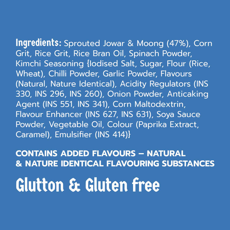 Klaw Korean Kick | Sprouted Moong & Jowar Sticks | Baked | No Palm Oil | High Protein