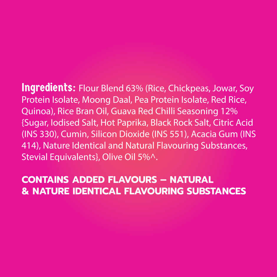 Klaw Spicy Guava Supergrain Puffs | Baked Not Fried | High Protein | Made with Olive Oil